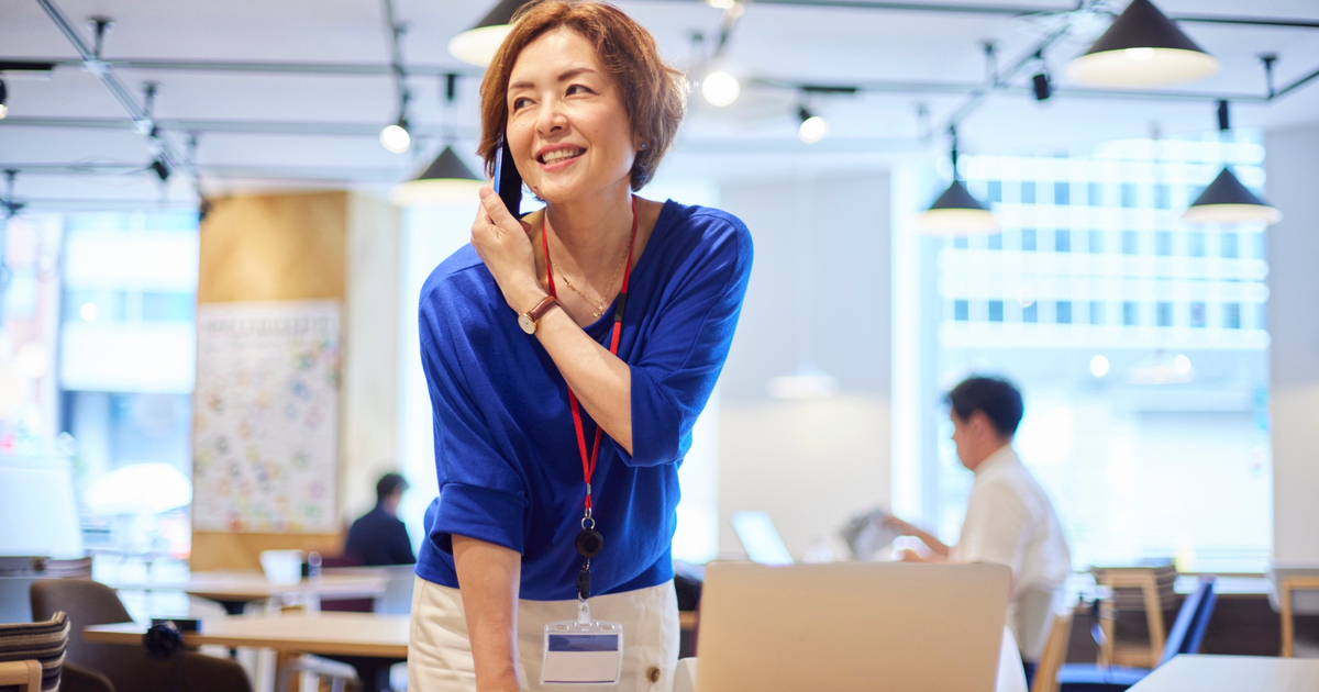 オンライン営業の様子