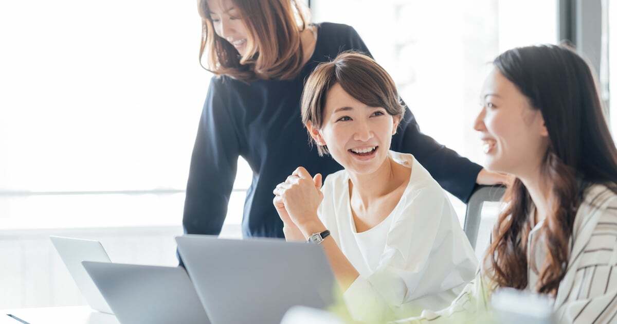 リモートワーク会議の様子