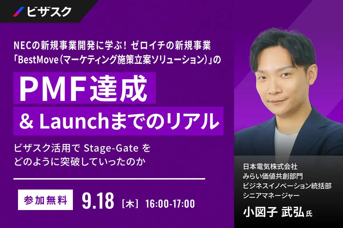 ゼロイチの新規事業